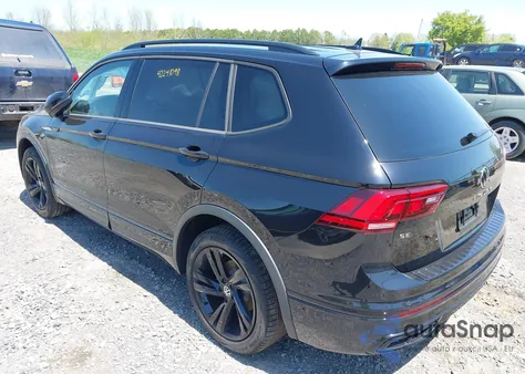 2024 Volkswagen Tiguan 2.0T Se R-Line Black из США, поврежденный, VIN 3VV8B7AX8RM217275